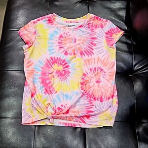 Tie dye kids top size 8